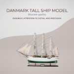 T020 DANMARK Tall Ship Model 
